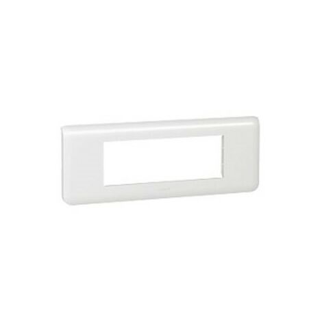 Legrand 078726 - Plaque Mosaic - 6 Modules - antibactérien