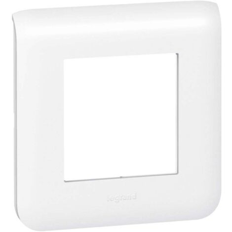 Legrand 078802 - Plaque Mosaic - 2 Modules - blanc