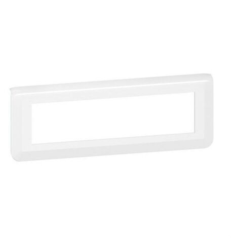 LEGRAND 078818L  8-Modul-Mosaik-Abdeckplatte horizontal, weiß
