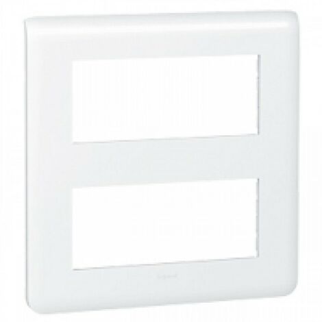 Legrand 078830 - Plaque Mosaic - 2x5 Modules - blanc