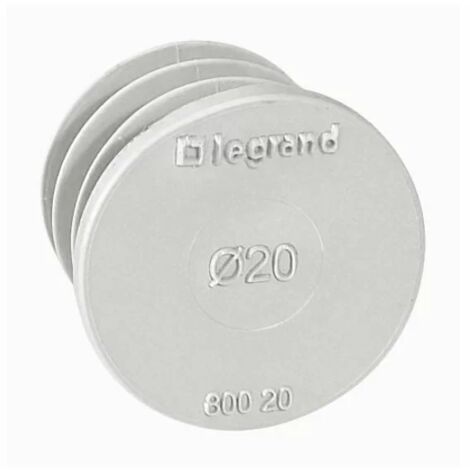 Legrand 080020 Kit obturateurs prog. batibox energy - ¯20 mm