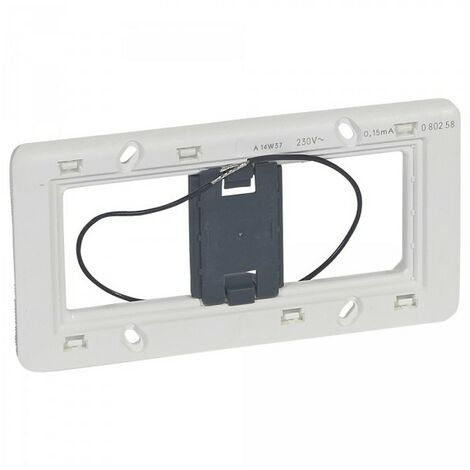 Legrand 080258 Batibox Mosaic 2P 4mod soporte luz horizontal