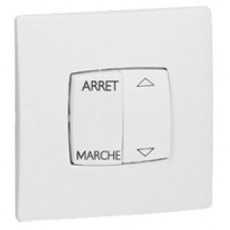 Legrand 080617 Commande de volets roulants Neptune - fixation vis/griffes