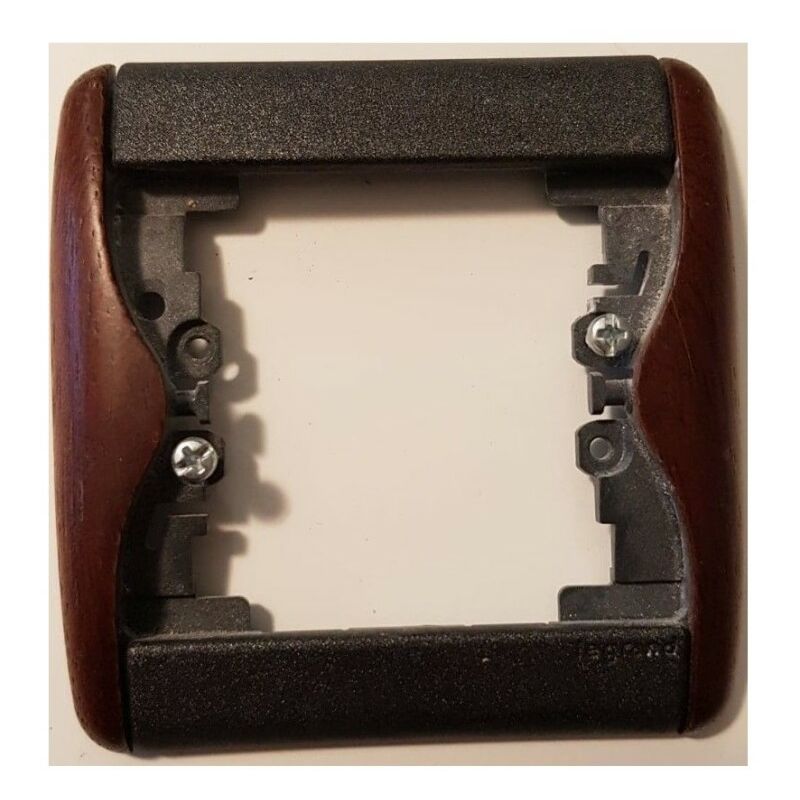 Legrand - 082340 Plaque Xeliomat Noix d'acajou Sagane - 1 poste