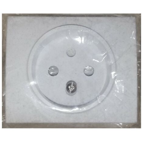Plaque Double Legrand Sagane Silex 85011 - Double Sortie - Neuf