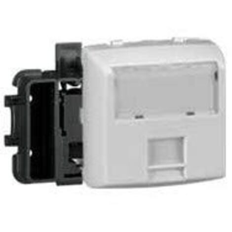 Legrand 086161 - Presa RJ45 Cat.5e FTP 9 contatti, quadro composito da superficie - bianco