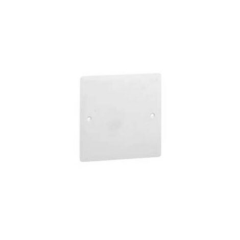 Legrand 089281 - Couvercle Universel Batibox - 80x80 - pour Boîte 1 poste