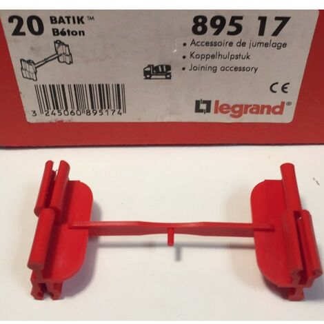Legrand 089517 - Accessoire de jumelage Boîte d'encastrement - BATIK