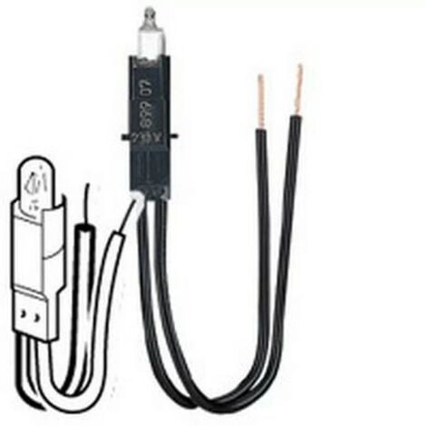 Legrand 089906 - 230 V cable lamps - high luminescence orange neon - consumption 0.4 W