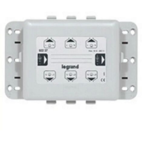 Legrand 092238 - CAJA DE CONEXIONES RAPIDA - TRI/MONO - 7 CIRCUITOS EM