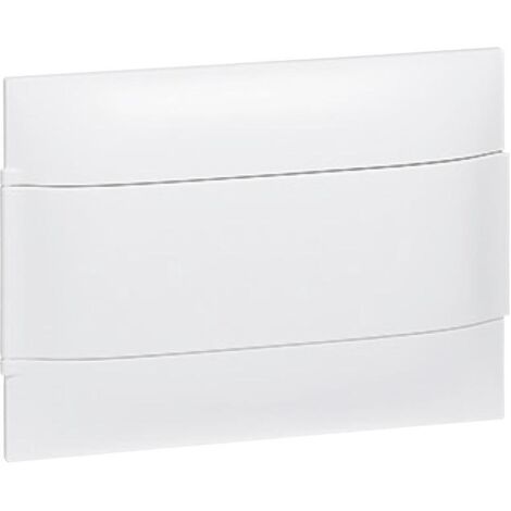 LEGRAND 137066  Caja empotrar Practibox S puerta lisa 1x18 filas para tabiques prefabricados