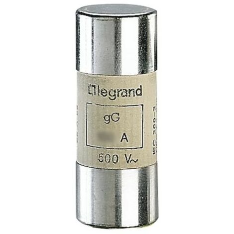 Legrand 15180 Cartouche industrielle cylindrique typeaM 22x58mm avec percuteur - 80A