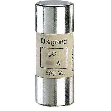 Legrand 15597 Industrielle zylindrische Patrone TypgG 22x58mm mit Schlagbolzen - 125A