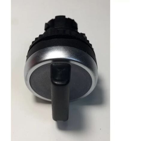 Legrand 24043 - Osmoz compo - luminous turning button - lever - 2 poSit. fixed - 90° - black