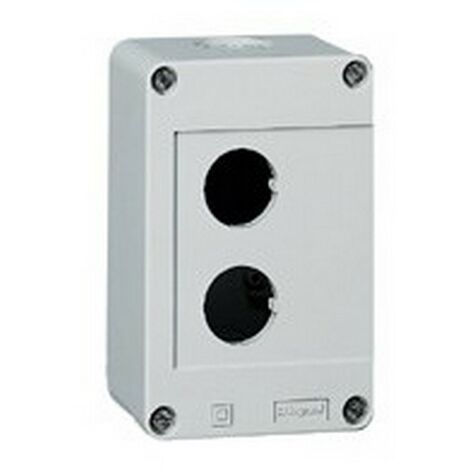 Legrand 24852 - Scatola portapulsanti Signis vuota a 2 fori - IP65