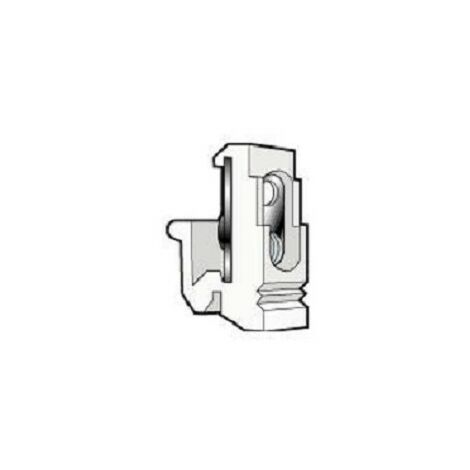 Legrand 36460 - 100 x Fixocap per viti di fissaggio M4. quadro su guida EN60715 asim