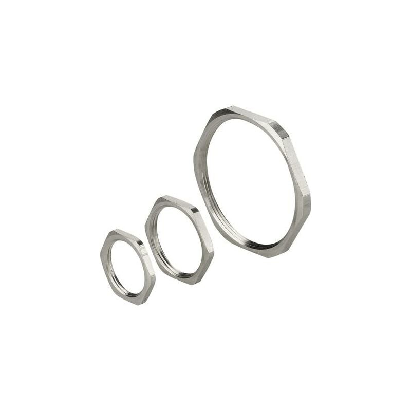 Legrand - Ghiera Metal Nichelate Filettatura pg Materiale Ottone uni en 12164 cw 614N Nichelatura 2-5 micron Filettatura PG7