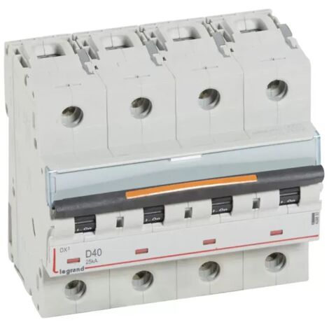 Legrand 409850 dx≥ Leistungsschalter – Schraube/Schraube – 4p/400 V/40 A/25 Ka