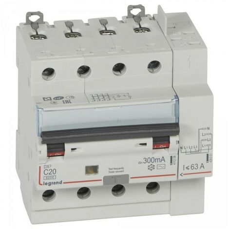 Interruttore differenziale magnetotermico 4P 30MA AC 25A 6KA C 4M -  Installimpianti srl