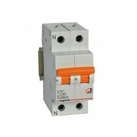 LEGRAND 419930  Boîtier disjoncteur RX3 1P+N 6kA 40A