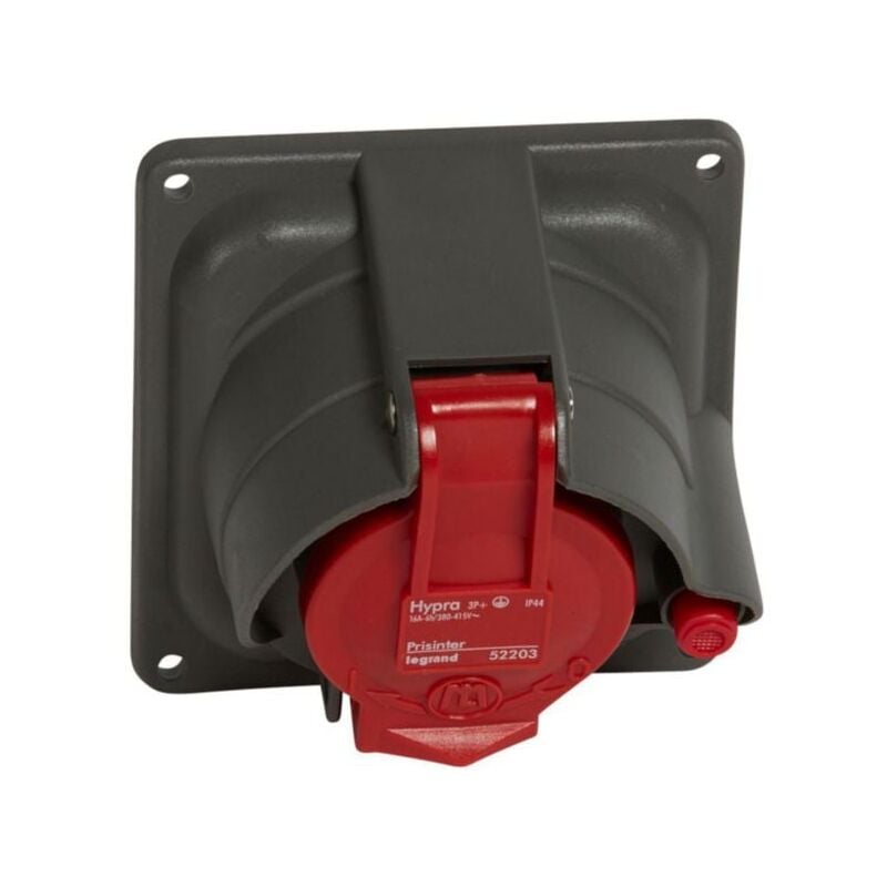 Prisinter fixe Hypra IP44/55 16A - 380V à 415V - 3P+T - plastique Legrand
