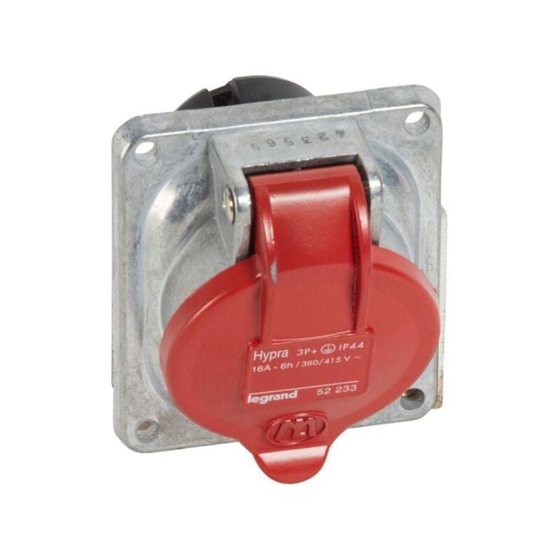 Legrand - Prise fixe Hypra IP44 16A - 380V à 415V - 3P+T - métal