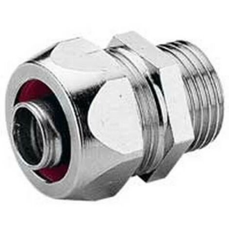 Legrand 63635 - Raccord droit Métal 2000 pour conduit flexible rta Ø int 15,5 - ISO 20