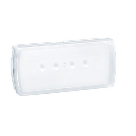 LEGRAND 661607PL Apparecchio di emergenza URA21LED PLUS 350 lumen 1h permanente/non permanente