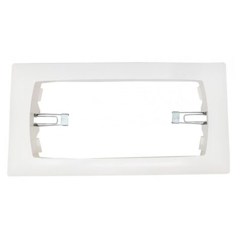 LEGRAND 661720PL  URA21LED PLUS cadre encastré pour installation dans faux plafond blanc
