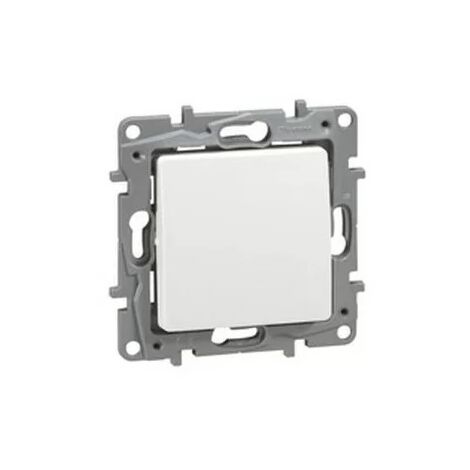 Legrand 664705 - Pulsador nilotado simple - 6A 250V - no-nf - puro