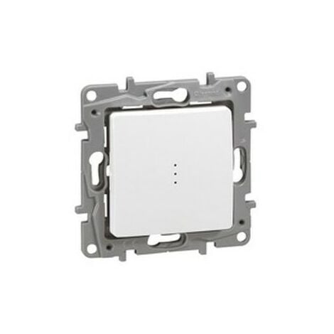 Legrand - Double interrupteur ou va-et-vient Plexo complet IP55 encastré  10AX 250V - blanc - Réf : 069855