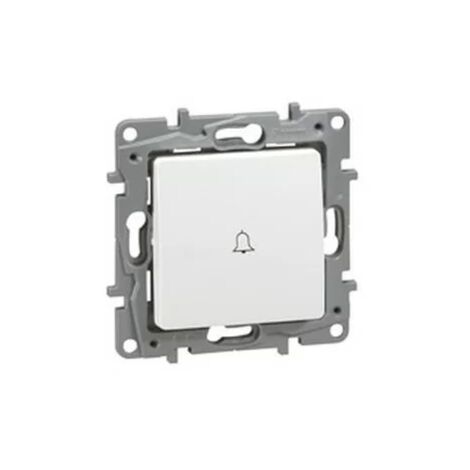 Legrand 664715 - Spingiporta etichetta Niloé - 6A - 250 v - no-nf - puro/lino