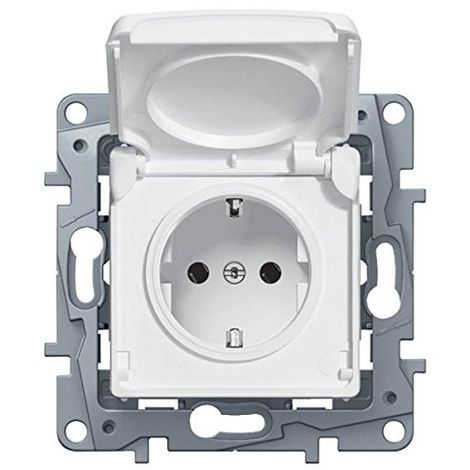 Legrand 664747 Prise Schuko IP44 Intérieur Extérieur