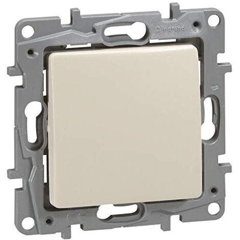 Legrand 664801 Interrupteur ou va-et-vient Niloé - 10 AX - 250 V - Couleur Lin