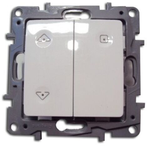 Legrand 665112 interrupteur pour volets motorisés Legrand Niloé MyHOME Play - avec neutre