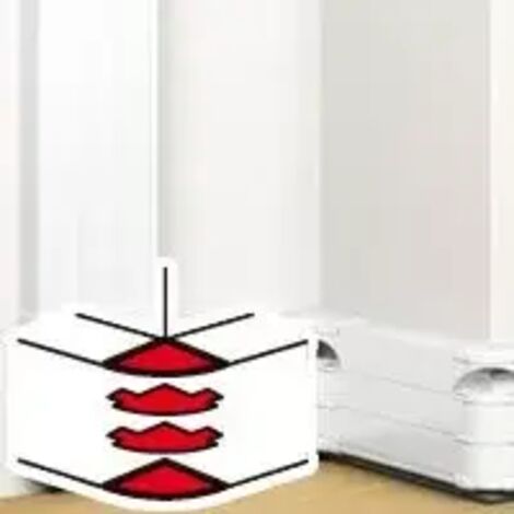 Legrand 75636 – Außenwinkel 85 bis 120° – zum direkten Aufstecken von Kanälen Prog Mosaik 50x180