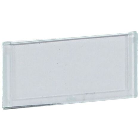 Legrand 79152 - Porte-étiquette Prog Mosaic - transparent - plat