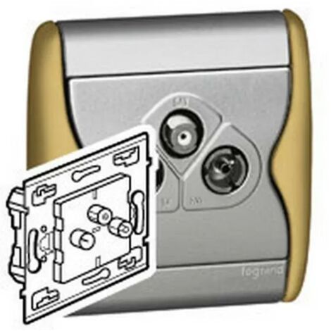 Legrand 84329 - Prise TV-FM-SAT SAGANE