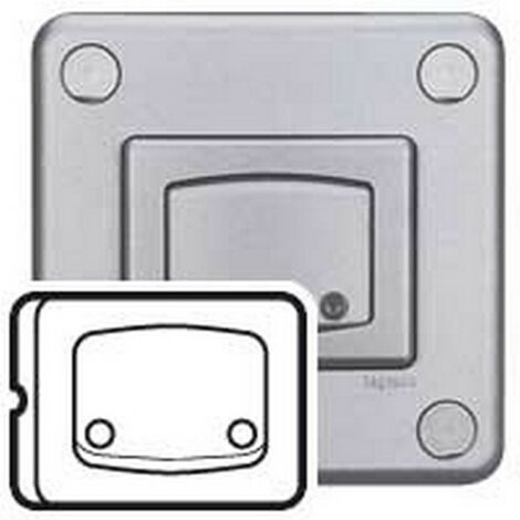 Legrand 86601 - Enjoliveur SAGANE ROC - VA-ET-VIENT ET POUS LUM, T…L…RUPT, INTER TEMPO