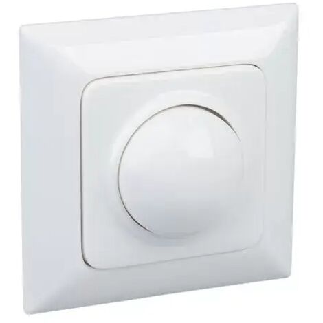 Legrand Abdeckung Drehdimmer Creo ultraweiß 776768