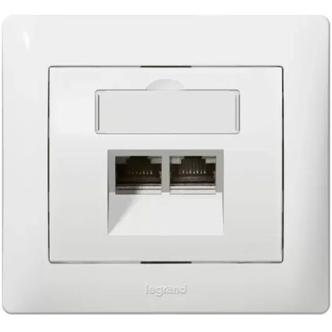 Legrand ABDECKUNG RJ45 C 5&6 RUT (771058 GALEA UW)