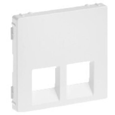 Legrand Abdeckung Vlife RJ11/RJ45 2F