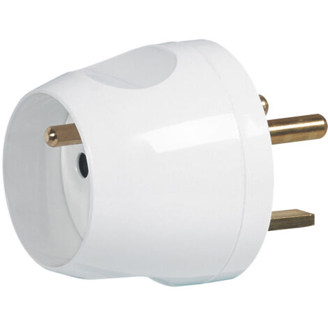 Legrand – Adaptateur électrique 2P+T 16A – Prise 20A – Puissance 3680W en 230V – Utilisation intérieure uniquement