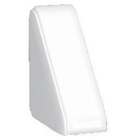 Legrand – Angle plat modulable 33316 – Plastique blanc – Dimensions 40 x 12.5 mm – Pour angles nets et précis – Installation facile
