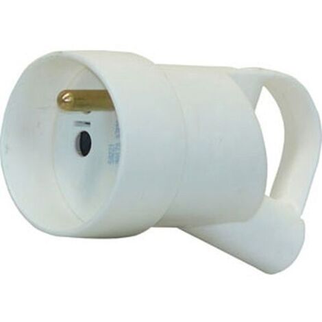 LEGRAND ANNELA FICHE FEMELLE 16A AVEC TERRE ET SERRE-CÂBLE BLANC - 050421