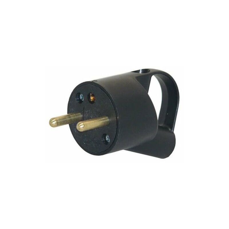 Legrand - annela fiche mâle 16A avec terre et serre-câble noir - 050428