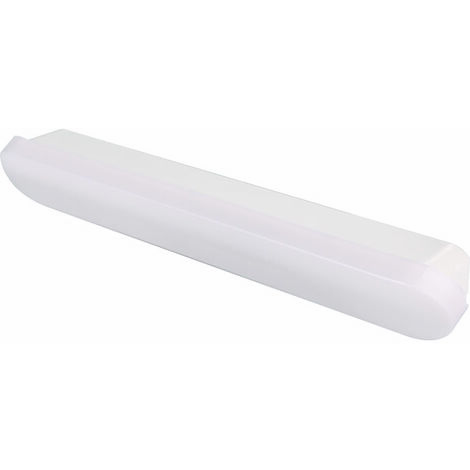 Legrand – Applique murale LED prismaline 360 mm – 700 lm 4000 K – IP44 résistant aux chocs – Installation horizontale/verticale
