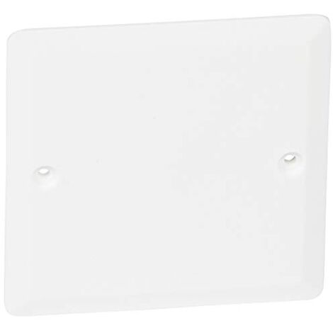 Legrand BATIBOX Universeller Abdeckdeckel Quadrat Weiß 80x80 mm