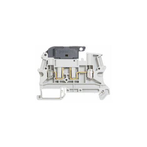 Legrand – Bloc de jonction sectionnable à vis 2,5 mm² – 1 jonction pour cartouche fusible 5x20 – Compatible avec rails symétriques – 37181