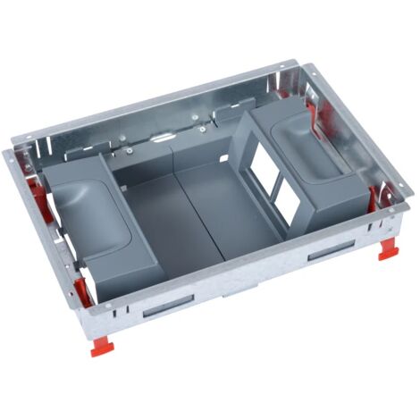 Legrand – Boîtier de protection pour prise électrique 4 modules – Installation dans chape béton – IP24 – Pour espaces techniques
